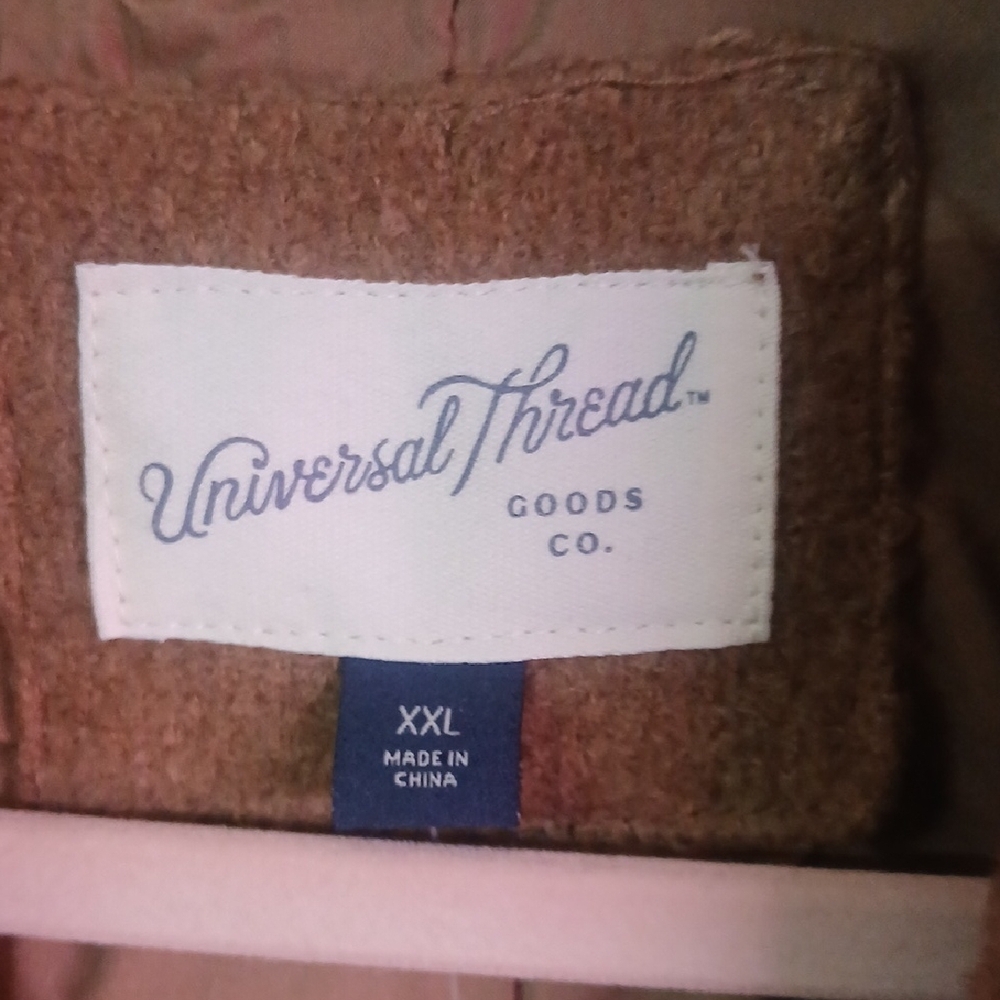 Universal Thread Tan Wool Blazer Plus Size NWT - image 2